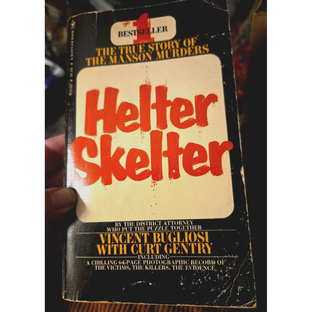 Helter Skelter by Vincent Bugliosi 1975 Bantam Pb True Crime Charles Manson
